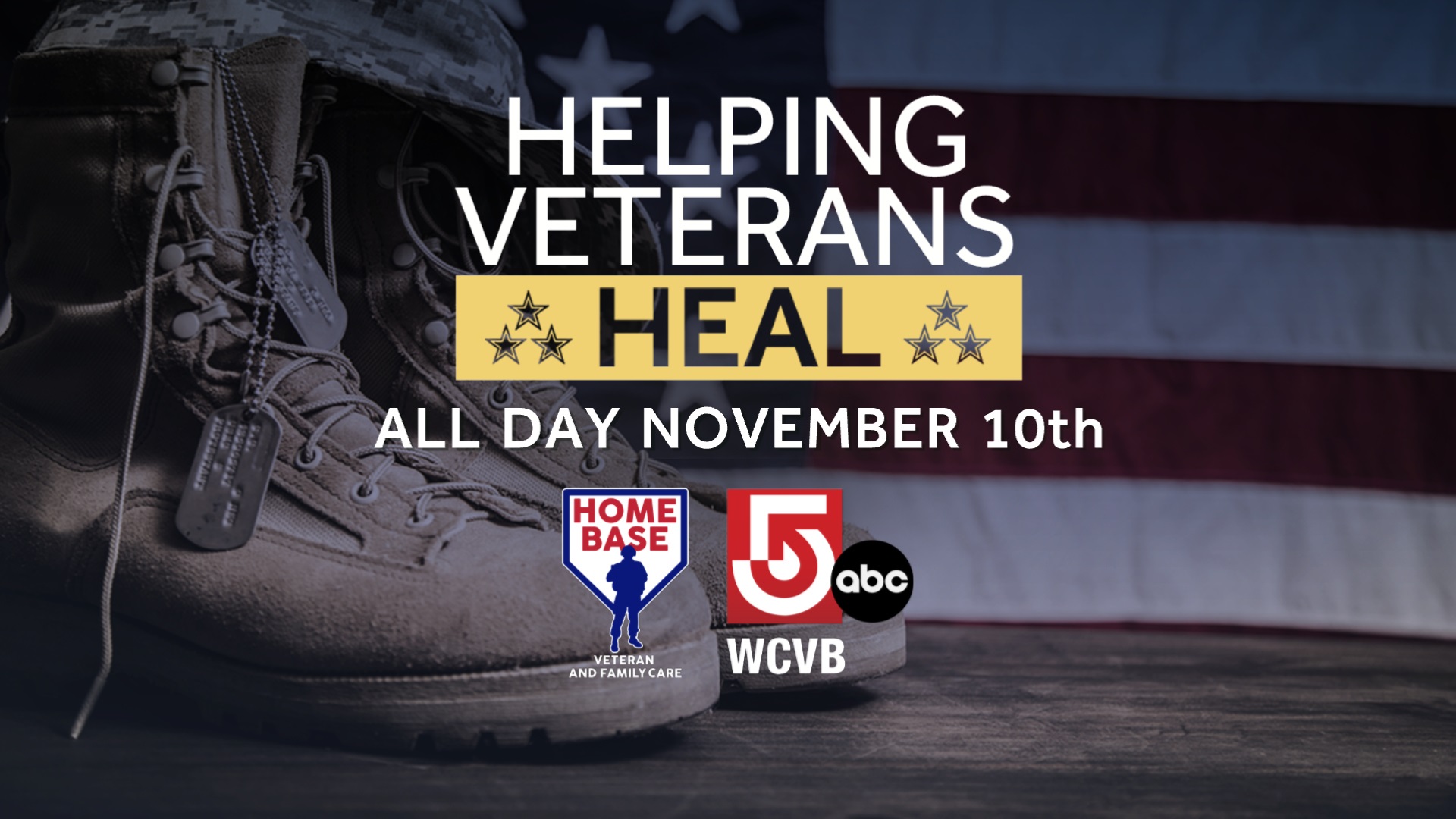 2022 WCVB Helping Veterans Heal Televent - Event Recap